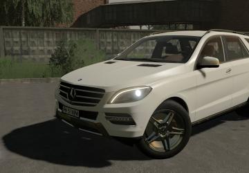 Mercedes-Benz ML350 version 1.0.0.0 for Farming Simulator 2019 (v1.7.x)