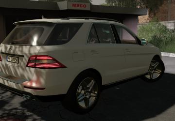 Mercedes-Benz ML350 version 1.0.0.0 for Farming Simulator 2019 (v1.7.x)