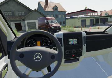 Mercedes-Benz Sprinter 313 CDI 2014 version 0.5 for Farming Simulator 2019 (v1.5.1.0)