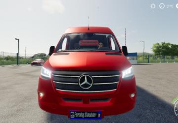 Mercedes-Benz Sprinter Animals version 1.0 for Farming Simulator 2019