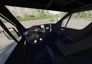 Mercedes Benz Sprinter - Claas Service version 1.0 for Farming Simulator 2019 (v1.6.0.0)