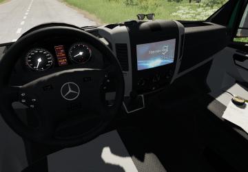 Mercedes-Benz Sprinter Service version 1.0.0.0 for Farming Simulator 2019 (v1.7x)