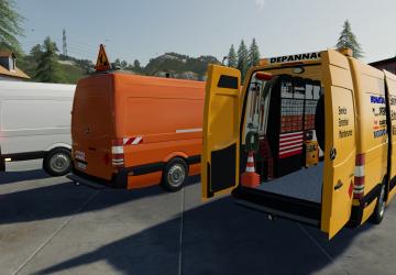 Mercedes-Benz Sprinter Service version 1.0.0.0 for Farming Simulator 2019 (v1.5.x)