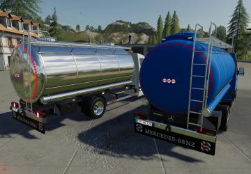 Mercedes-Benz Sprinter Tanker version 1.0.0.0 for Farming Simulator 2019 (v1.5.x)