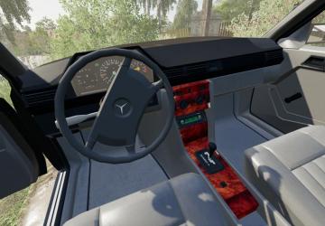 Mercedes Benz W124 250D version 1.1.0.0 for Farming Simulator 2019 (v1.7x)