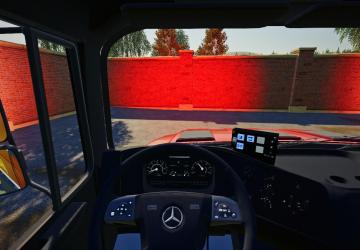 Mercedes Benz Zetros Brush Engine version 1.0 for Farming Simulator 2019 (v1.7x)