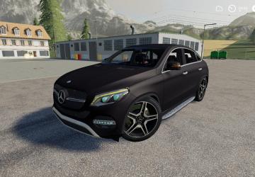 MERCEDES GLE 2016 version 1.0 for Farming Simulator 2019 (v1.5.1.0)