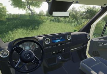 Mercedes Sprinter MK5 version 1.0.0.0 for Farming Simulator 2019 (v1.7.1.0)