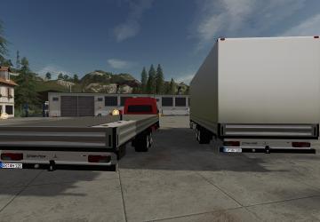 Mercedes Sprinter Pickup Long version 1.2 for Farming Simulator 2019 (v1.5.x)