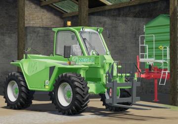 Merlo P41.7 Turbofarmer version 3.0 for Farming Simulator 2019 (v1.6.0.0)