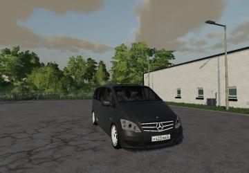 Mersedes Viano V6 version 1.0 for Farming Simulator 2019 (v1.5.x)