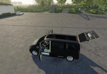 Mersedes Viano V6 version 1.0 for Farming Simulator 2019 (v1.5.x)