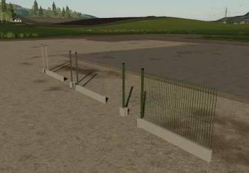 Metal Panel Fences version 1.0.0.0 for Farming Simulator 2019