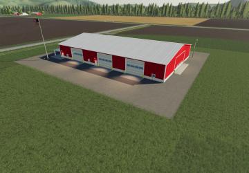 Michigan Farms Mainshed version 1.0.0.0 for Farming Simulator 2019 (v1.5.x)