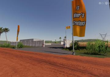 Midi Construction Site version 1.1 for Farming Simulator 2019 (v1.6.0.0)