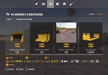 Midi Construction Site version 1.1 for Farming Simulator 2019 (v1.6.0.0)