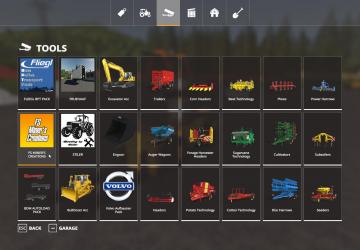 Midi Construction Site version 1.1 for Farming Simulator 2019 (v1.6.0.0)