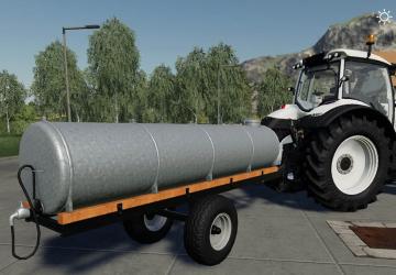 Milk and Water Barrel version 1.1 for Farming Simulator 2019 (v1.4)