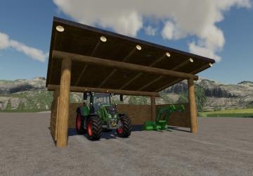 Mini Log Barn version 1.0.0.0 for Farming Simulator 2019