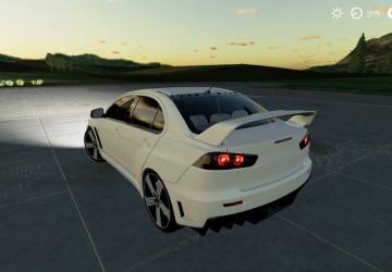 Mitsubisyi Lancer 10 version 1.0 for Farming Simulator 2019 (v1.4.1.0)