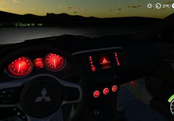 Mitsubisyi Lancer 10 version 1.0 for Farming Simulator 2019 (v1.4.1.0)