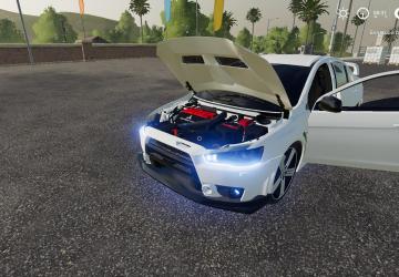 Mitsubishi Lancer 10 Remodel version 1.0 for Farming Simulator 2019 (v1.7.1.0)