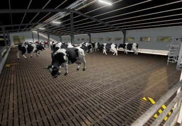 Modern Cow Barn version 1.0.0.0 for Farming Simulator 2019