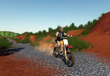 Motocross Dirt Bike version 1.0.0.0 for Farming Simulator 2019 (v1.6.0.0)