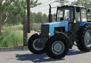 MTZ-1221 version 1.0.0.0 от 01.06.21 for Farming Simulator 2019 (v1.7.x)