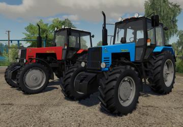 MTZ-1221 Sareks version 2.0.1.9 for Farming Simulator 2019 (v1.7.x)