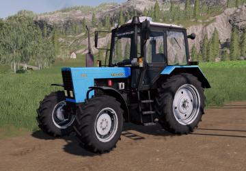 MTZ-82.1 beam version 1.3.0 for Farming Simulator 2019 (v1.7.x)