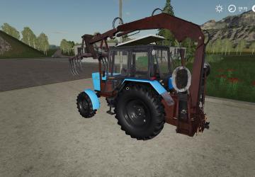 MTZ 82 PE 1F Forklift Conversion version 1.0 for Farming Simulator 2019 (v1.7.1.0)