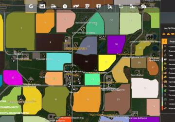 Multimap v2.3 (RU v1) for Farming Simulator 2019 (v1.4х)