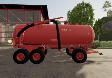 MZhT-16 version 1.0.0.1 for Farming Simulator 2019 (v1.4.x)