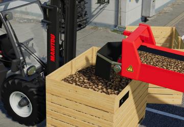 Naus Potato Storage Box And Turnable Pallet Fork v1.0.0.0 for Farming Simulator 2019 (v1.5.х)