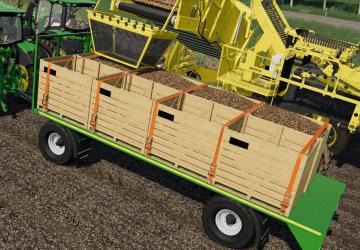 Naus Potato Storage Box And Turnable Pallet Fork v1.0.0.0 for Farming Simulator 2019 (v1.5.х)