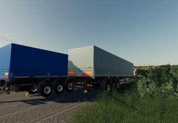 NefAZ 93341 Grain Trailer version 1.0.0.1 for Farming Simulator 2019 (v1.7.1.0)