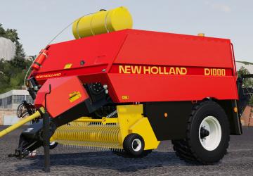New Holland D1000 Baler version 1.0.0.0 for Farming Simulator 2019 (v1.7.x)