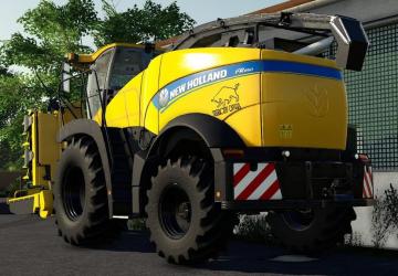 New Holland FR850 Yellow Bull version 1.0 for Farming Simulator 2019