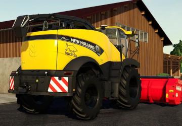 New Holland FR850 Yellow Bull version 1.0 for Farming Simulator 2019