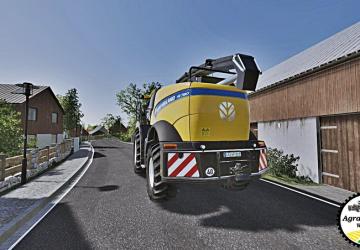 New Holland FR 780 version 1.0.0.0 for Farming Simulator 2019 (v1.4х)