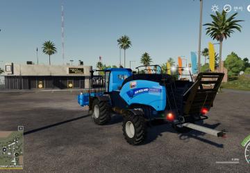 New Holland Sugarcane Baler version 2.0 for Farming Simulator 2019 (v1.7.x)