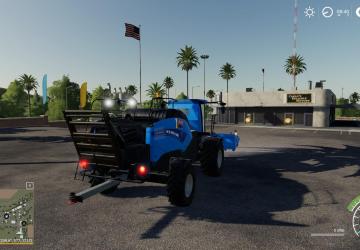 New Holland Sugarcane Baler version 2.0 for Farming Simulator 2019 (v1.7.x)