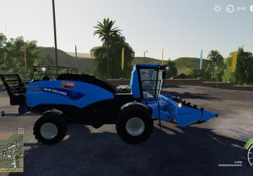 New Holland Sugarcane Baler version 2.0 for Farming Simulator 2019 (v1.7.x)