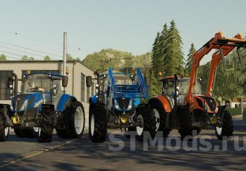New Holland T5 Series version 1.0.1 for Farming Simulator 2019 (v1.3.х)