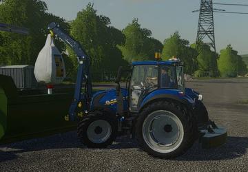 New Holland T5 Series version 1.0.0.0 for Farming Simulator 2019 (v1.3.х)