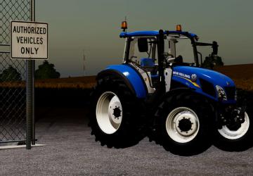 New Holland T5 Utility Series version 1.2.0.0 for Farming Simulator 2019