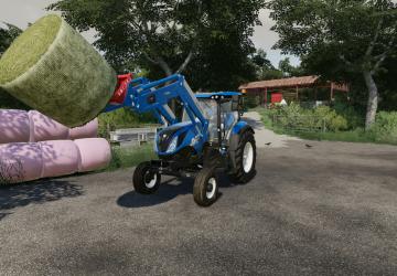 New Holland T6 - 2WD version 1.0.0.0 for Farming Simulator 2019 (v1.4х)