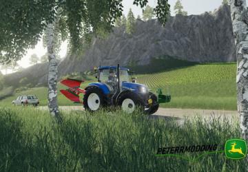 New Holland T6 Autocommand version 1.0.0.0 for Farming Simulator 2019 (v1.3.х)