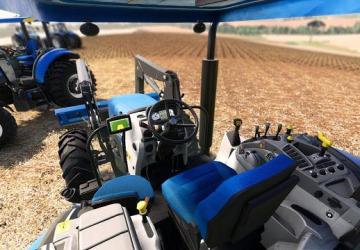 New Holland T6 BR version 1.0 for Farming Simulator 2019 (v1.6.0.0)